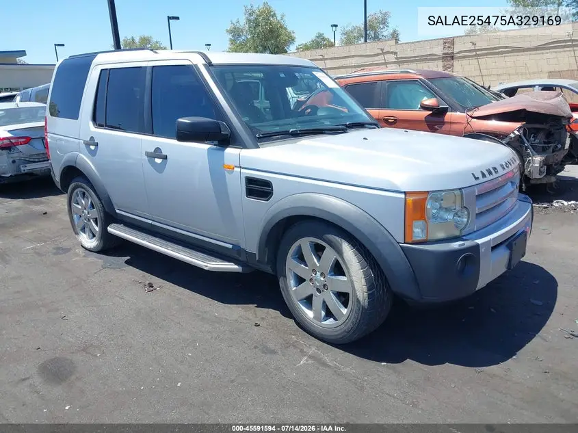SALAE25475A329169 2005 Land Rover Lr3 Se