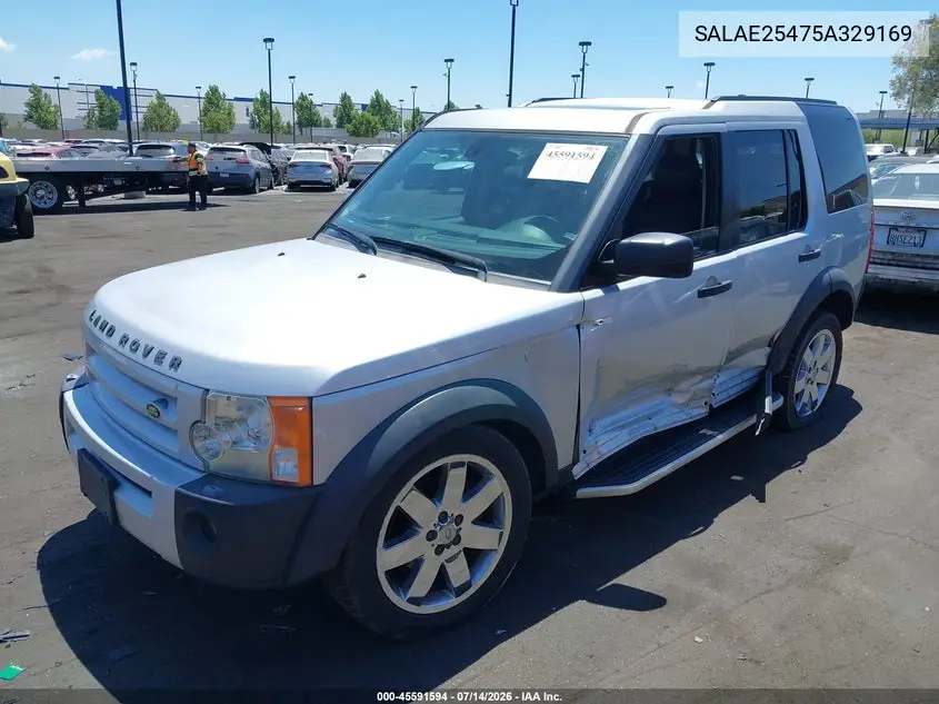 SALAE25475A329169 2005 Land Rover Lr3 Se