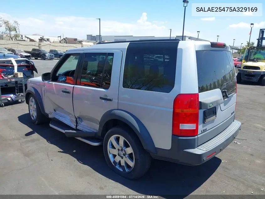 SALAE25475A329169 2005 Land Rover Lr3 Se