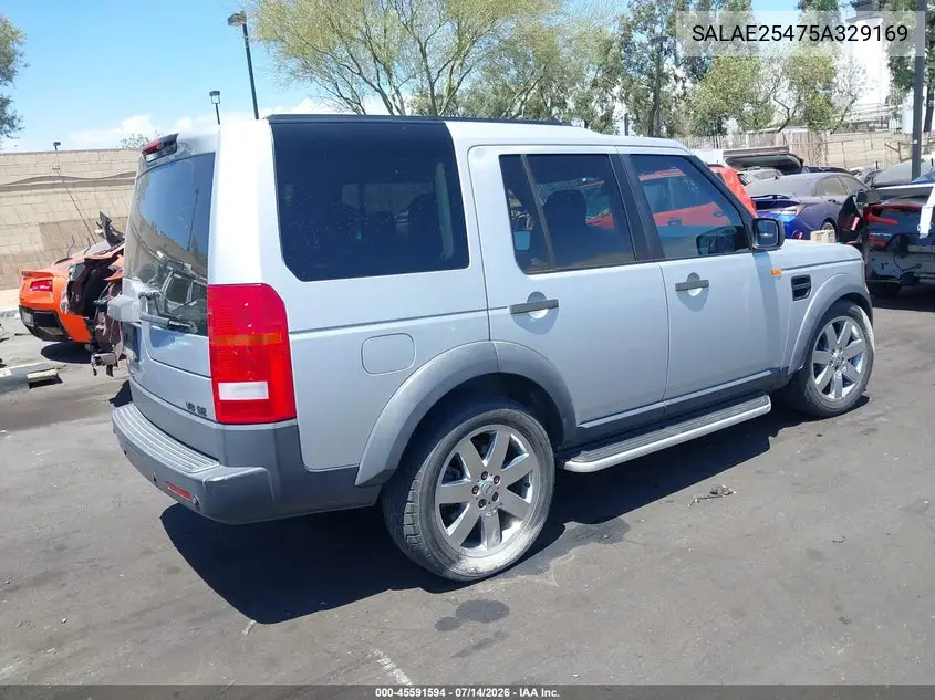 SALAE25475A329169 2005 Land Rover Lr3 Se