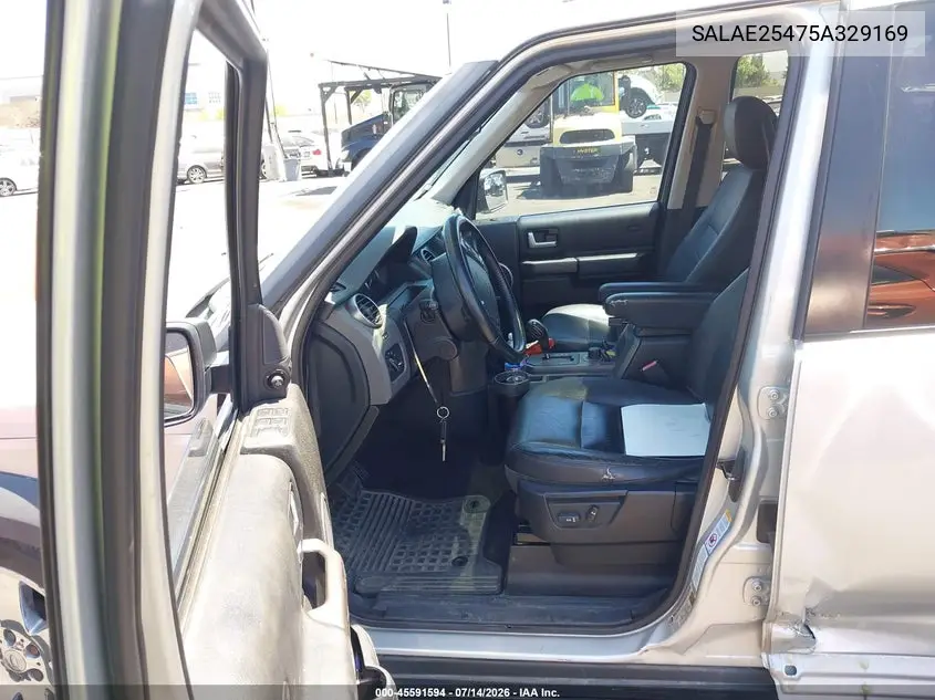 SALAE25475A329169 2005 Land Rover Lr3 Se