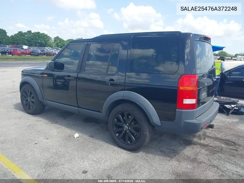 SALAE25476A372248 2006 Land Rover Lr3 V8 Se