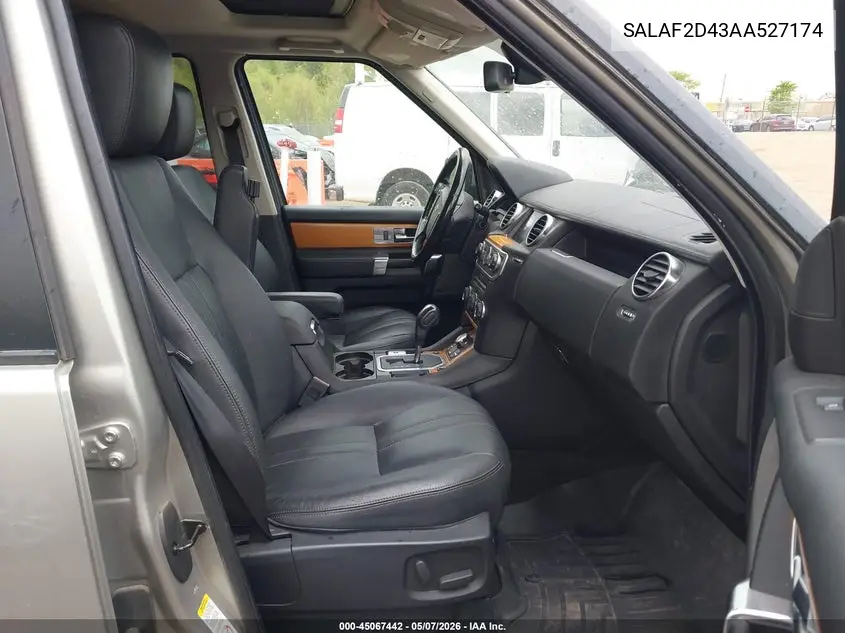 2010 Land Rover Lr4 VIN: SALAF2D43AA527174 Lot: 45067442