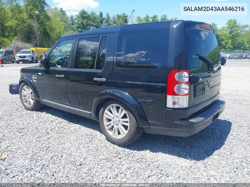 2010 Land Rover Lr4 VIN: SALAM2D43AA546216 Lot: 45200339