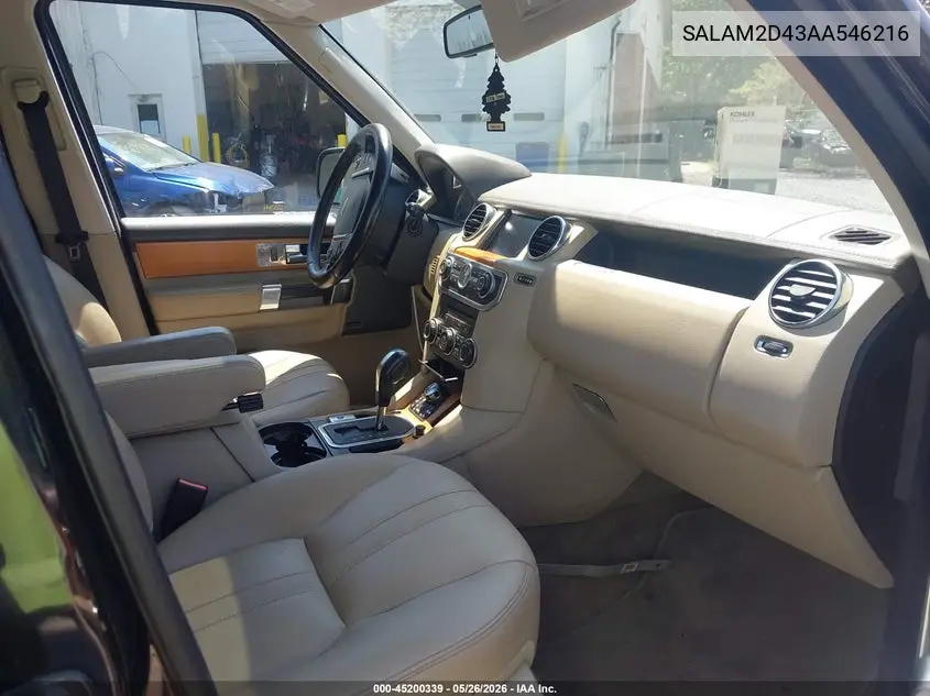 2010 Land Rover Lr4 VIN: SALAM2D43AA546216 Lot: 45200339