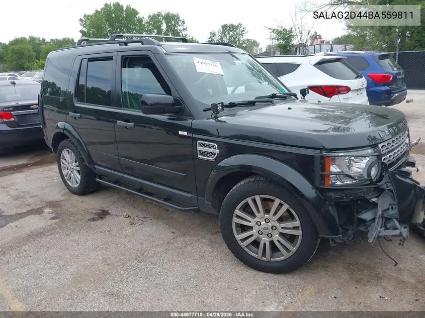 2011 Land Rover Lr4 VIN: SALAG2D44BA559811 Lot: 44977719