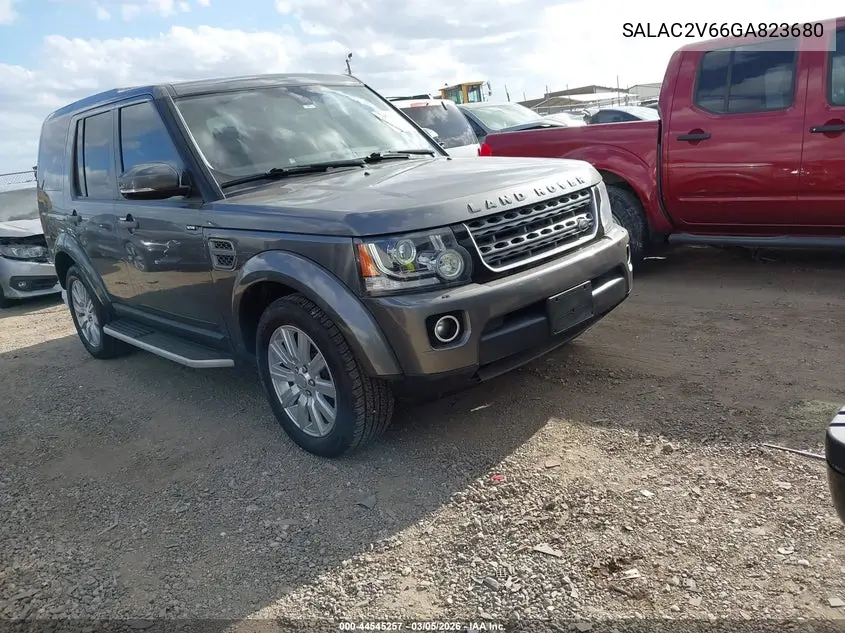 2016 Land Rover Lr4 VIN: SALAC2V66GA823680 Lot: 44545257