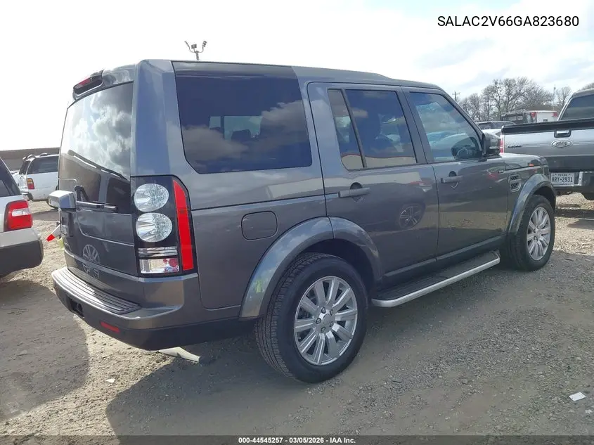 2016 Land Rover Lr4 VIN: SALAC2V66GA823680 Lot: 44545257