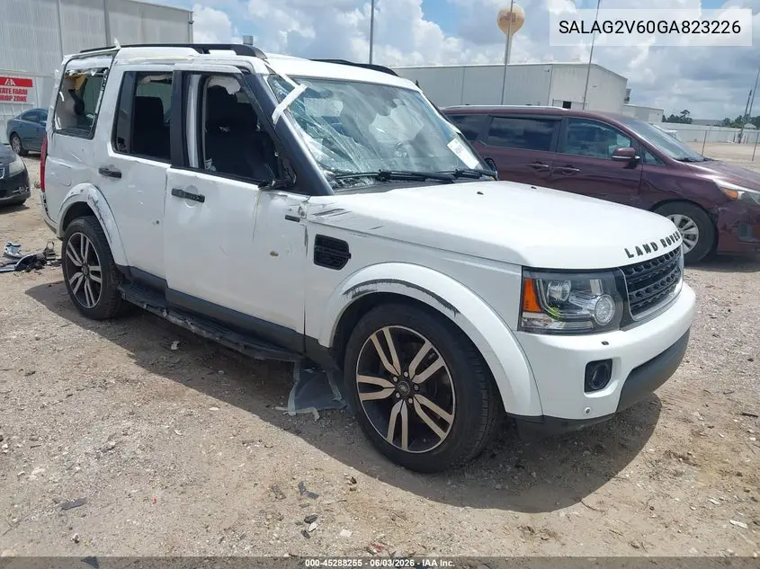 2016 Land Rover Lr4 VIN: SALAG2V60GA823226 Lot: 45288255