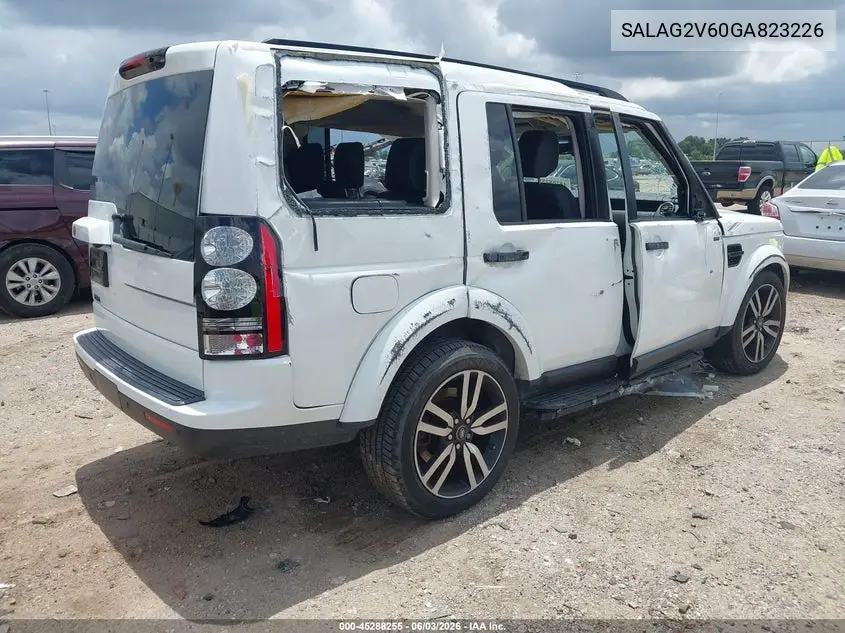 2016 Land Rover Lr4 VIN: SALAG2V60GA823226 Lot: 45288255