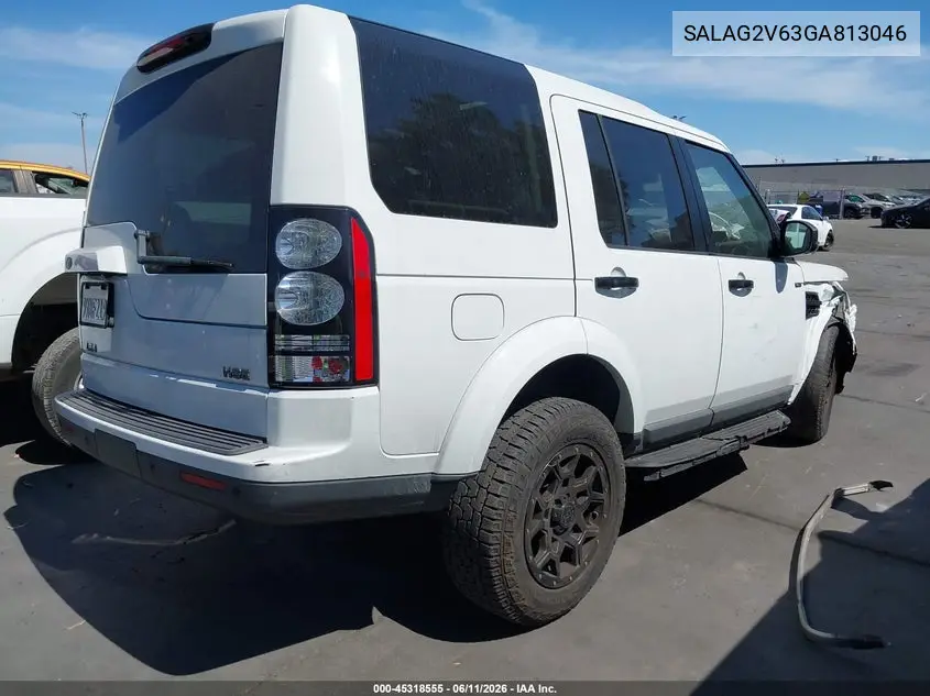 2016 Land Rover Lr4 VIN: SALAG2V63GA813046 Lot: 45318555
