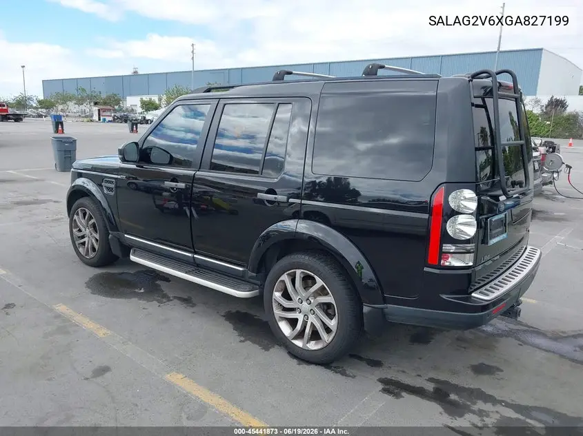 2016 Land Rover Lr4 VIN: SALAG2V6XGA827199 Lot: 45441873