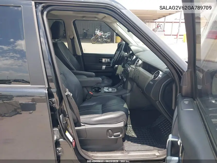 2016 Land Rover Lr4 VIN: SALAG2V62GA789709 Lot: 45455833