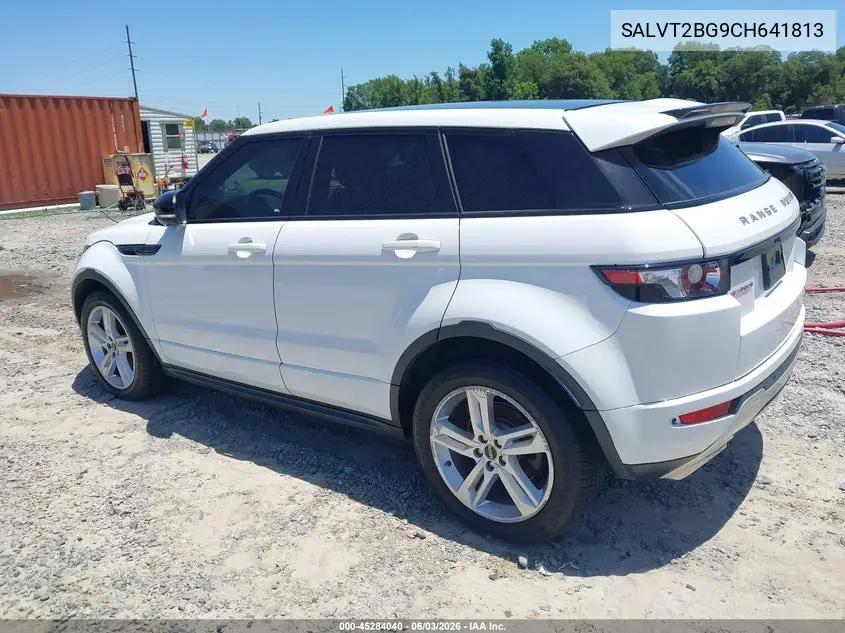 2012 Land Rover Range Rover Evoque Pure Plus VIN: SALVT2BG9CH641813 Lot: 45284040