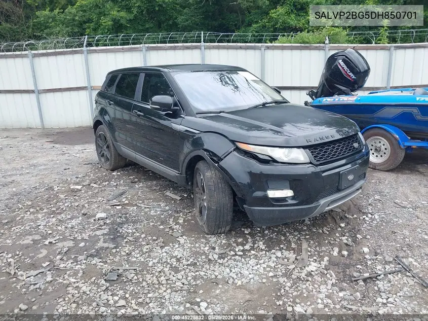 2013 Land Rover Range Rover Evoque Pure VIN: SALVP2BG5DH850701 Lot: 45225832