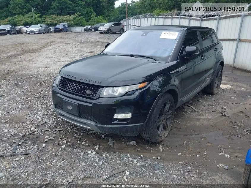 2013 Land Rover Range Rover Evoque Pure VIN: SALVP2BG5DH850701 Lot: 45225832