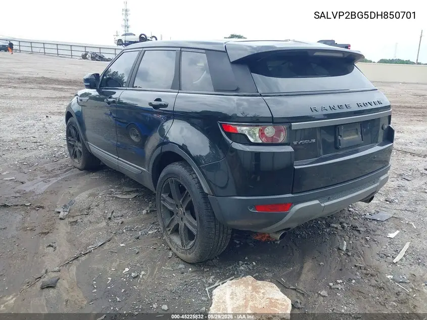 2013 Land Rover Range Rover Evoque Pure VIN: SALVP2BG5DH850701 Lot: 45225832