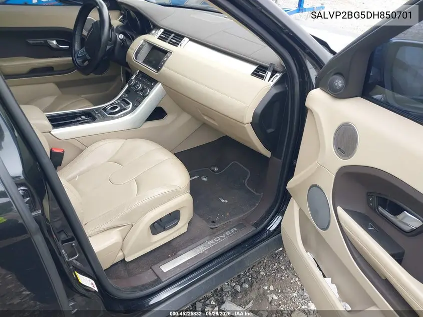 2013 Land Rover Range Rover Evoque Pure VIN: SALVP2BG5DH850701 Lot: 45225832
