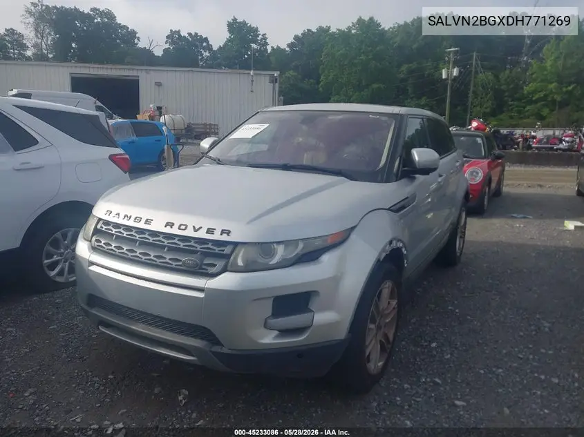 2013 Land Rover Range Rover Evoque Pure VIN: SALVN2BGXDH771269 Lot: 45233086