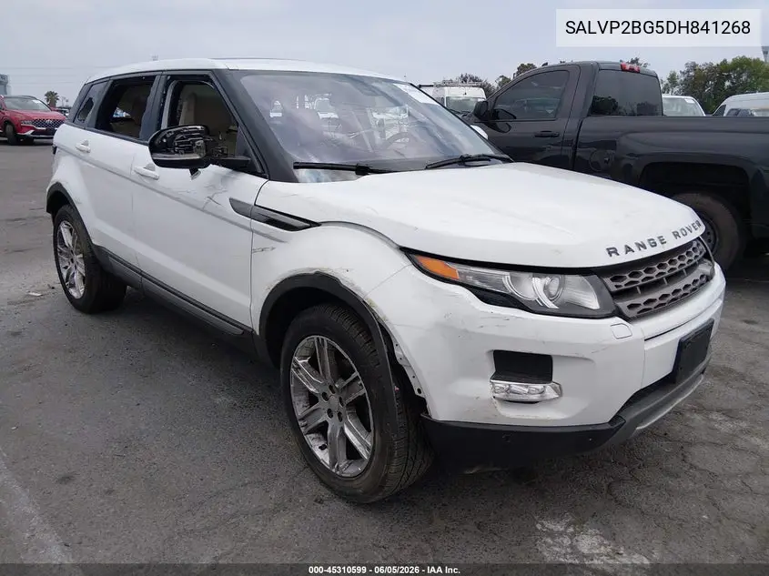 2013 Land Rover Range Rover Evoque Pure VIN: SALVP2BG5DH841268 Lot: 45310599