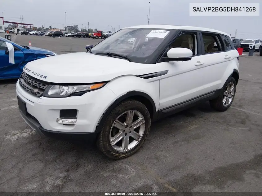 2013 Land Rover Range Rover Evoque Pure VIN: SALVP2BG5DH841268 Lot: 45310599