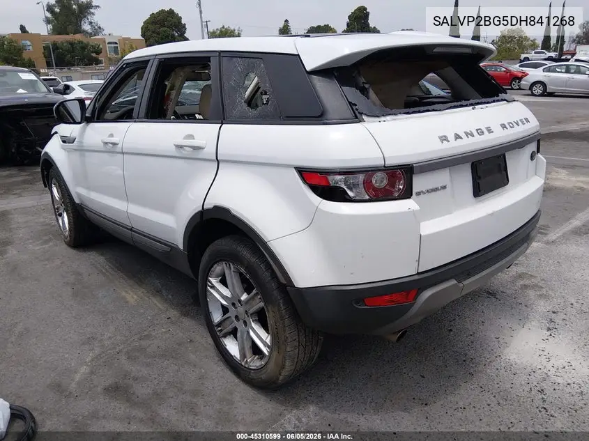 2013 Land Rover Range Rover Evoque Pure VIN: SALVP2BG5DH841268 Lot: 45310599