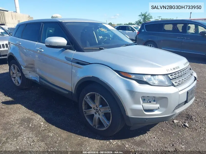 2013 Land Rover Range Rover Evoque Pure VIN: SALVN2BG3DH733950 Lot: 45383510