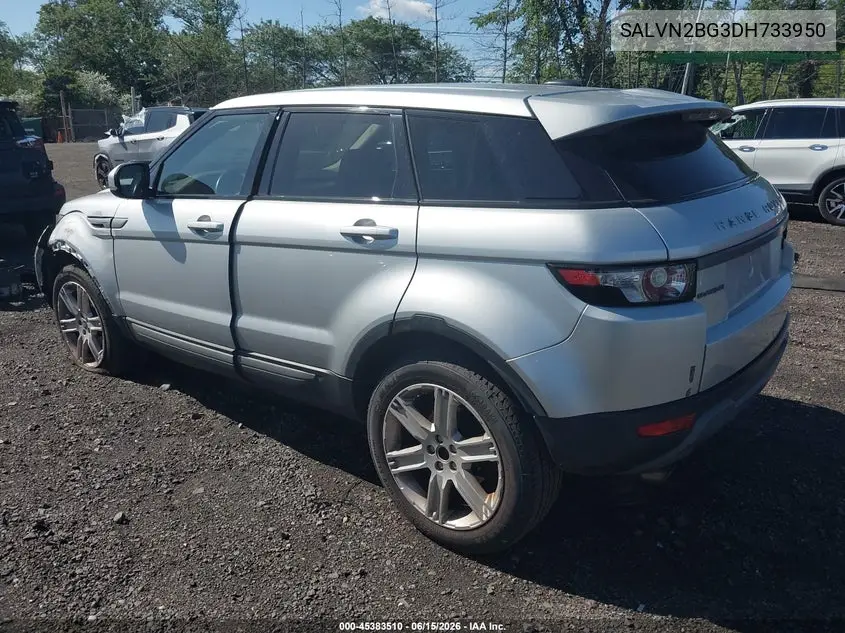 2013 Land Rover Range Rover Evoque Pure VIN: SALVN2BG3DH733950 Lot: 45383510