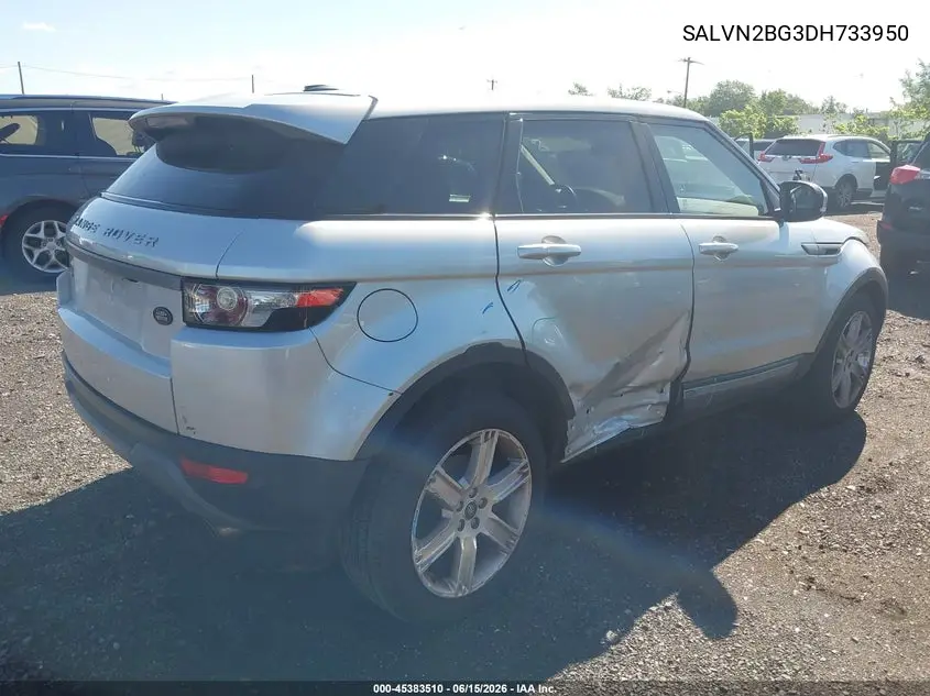 2013 Land Rover Range Rover Evoque Pure VIN: SALVN2BG3DH733950 Lot: 45383510