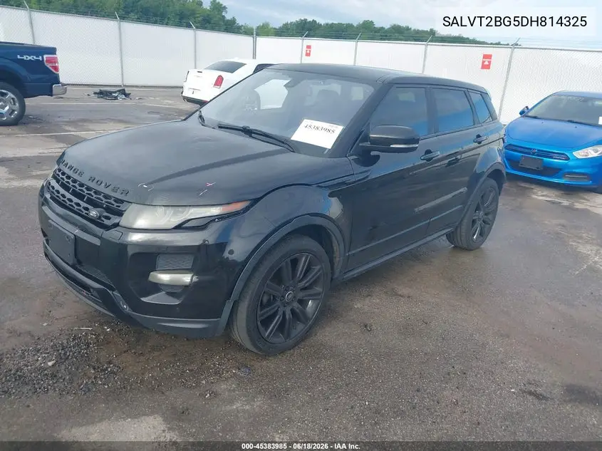 2013 Land Rover Range Rover Evoque Pure VIN: SALVT2BG5DH814325 Lot: 45383985