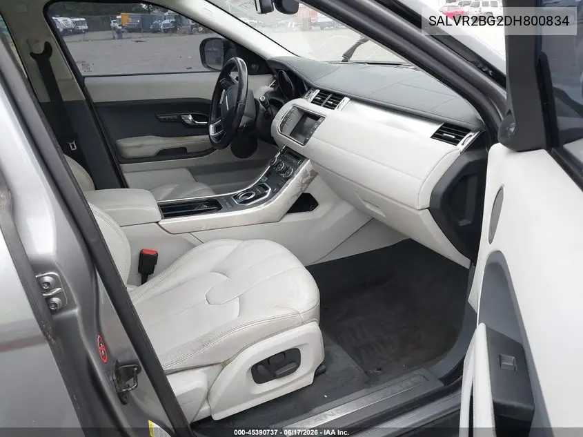 2013 Land Rover Range Rover Evoque Pure VIN: SALVR2BG2DH800834 Lot: 45390737