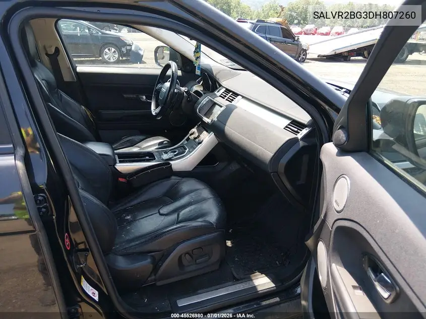 2013 Land Rover Range Rover Evoque Pure VIN: SALVR2BG3DH807260 Lot: 45526980