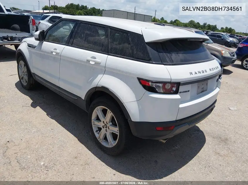 2013 Land Rover Range Rover Evoque Pure VIN: SALVN2BG8DH734561 Lot: 45551601