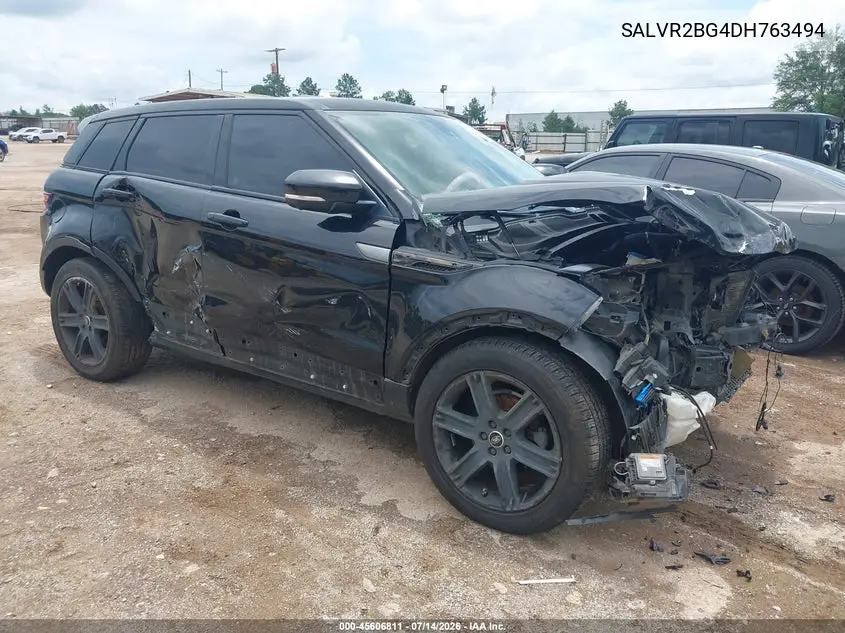 2013 Land Rover Range Rover Evoque Pure VIN: SALVR2BG4DH763494 Lot: 45606811