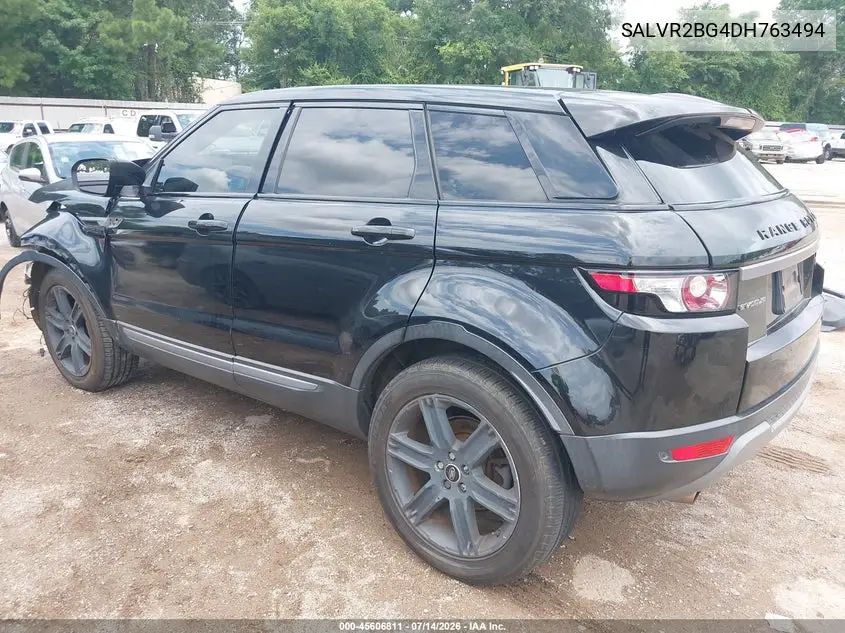 2013 Land Rover Range Rover Evoque Pure VIN: SALVR2BG4DH763494 Lot: 45606811