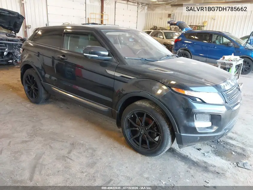 2013 Land Rover Range Rover Evoque Pure Plus VIN: SALVR1BG7DH785662 Lot: 45622535