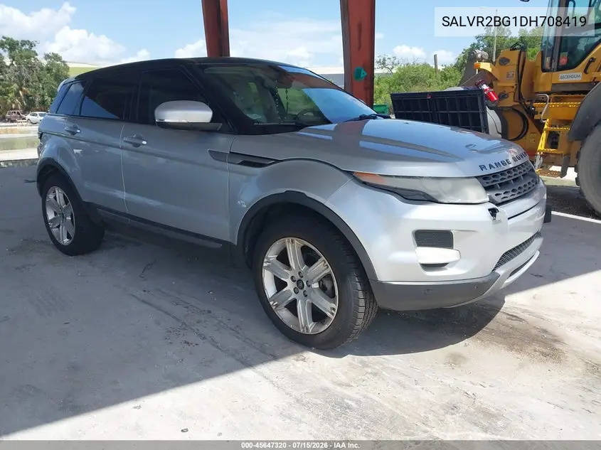 2013 Land Rover Range Rover Evoque Pure VIN: SALVR2BG1DH708419 Lot: 45647320