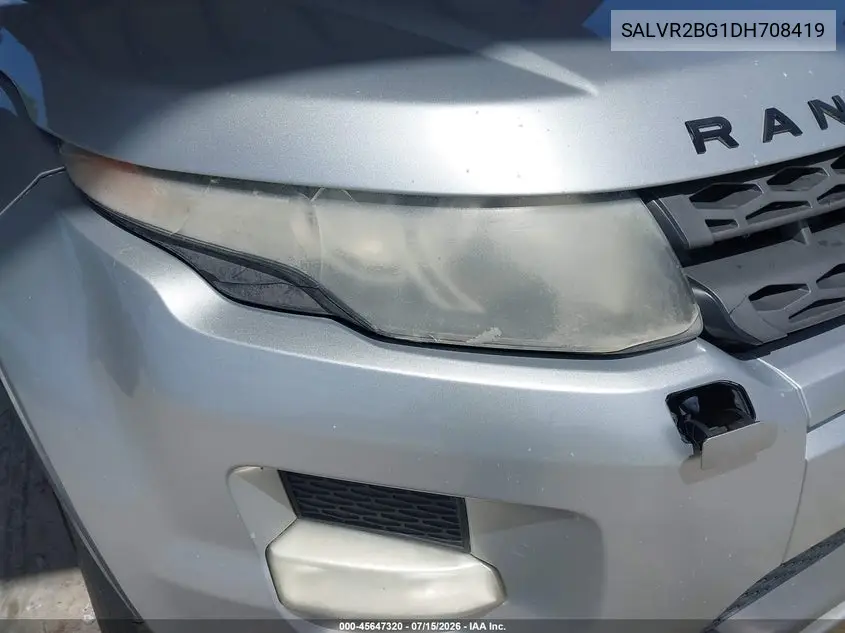2013 Land Rover Range Rover Evoque Pure VIN: SALVR2BG1DH708419 Lot: 45647320