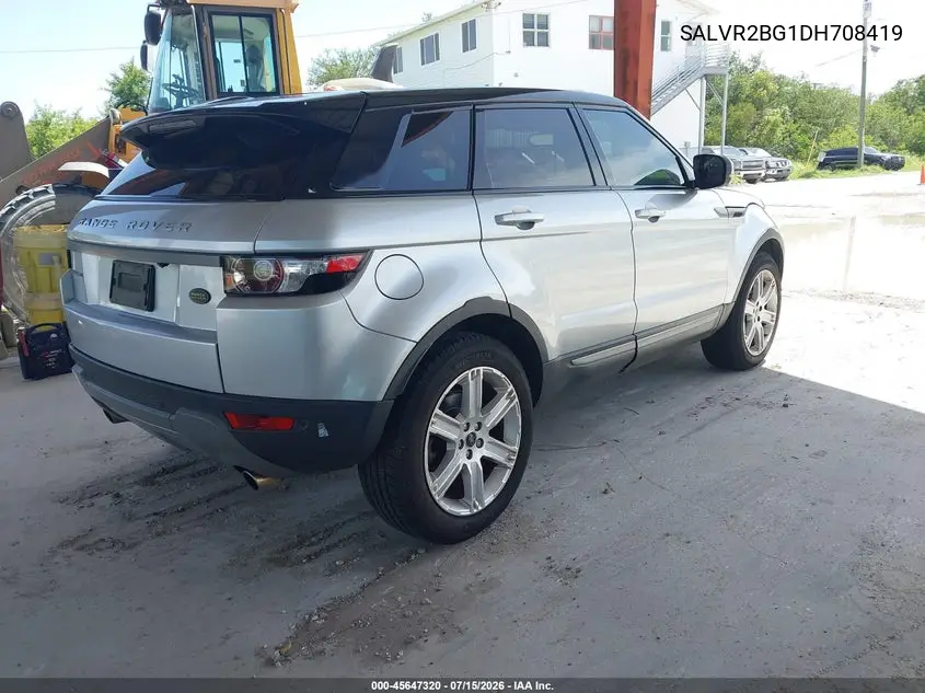 2013 Land Rover Range Rover Evoque Pure VIN: SALVR2BG1DH708419 Lot: 45647320