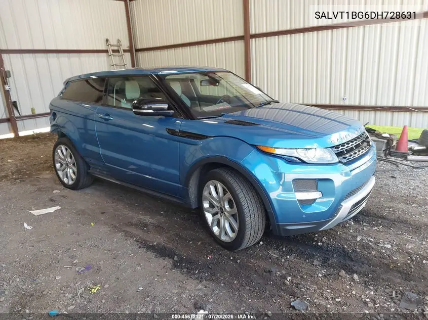 2013 Land Rover Range Rover Evoque Pure Plus VIN: SALVT1BG6DH728631 Lot: 45672121