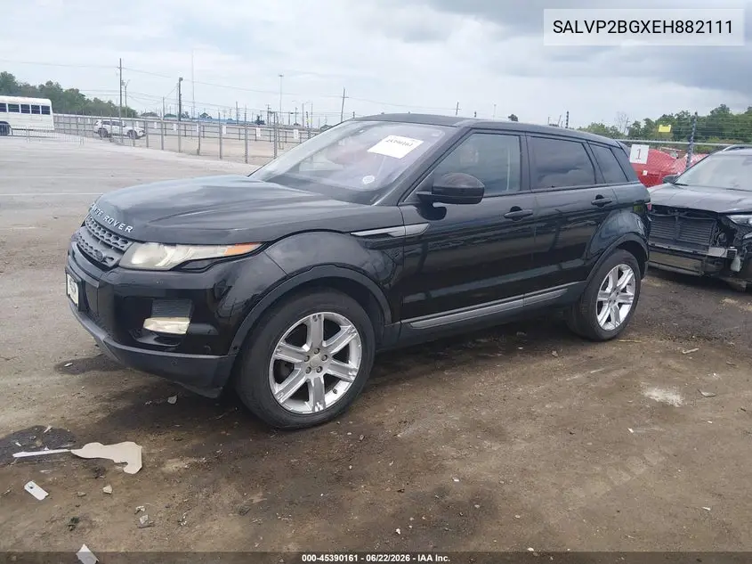2014 Land Rover Range Rover Evoque Pure VIN: SALVP2BGXEH882111 Lot: 45390161