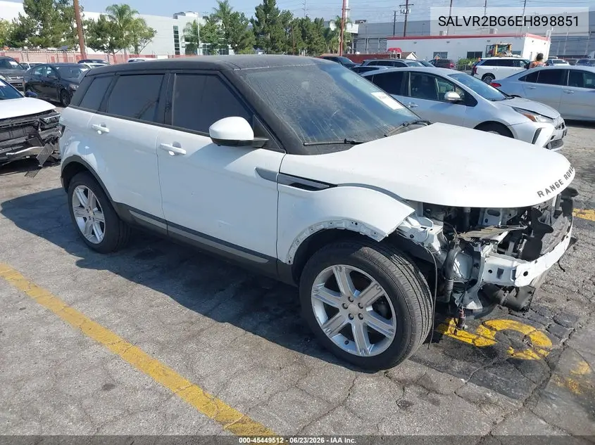 2014 Land Rover Range Rover Evoque Pure VIN: SALVR2BG6EH898851 Lot: 45449512