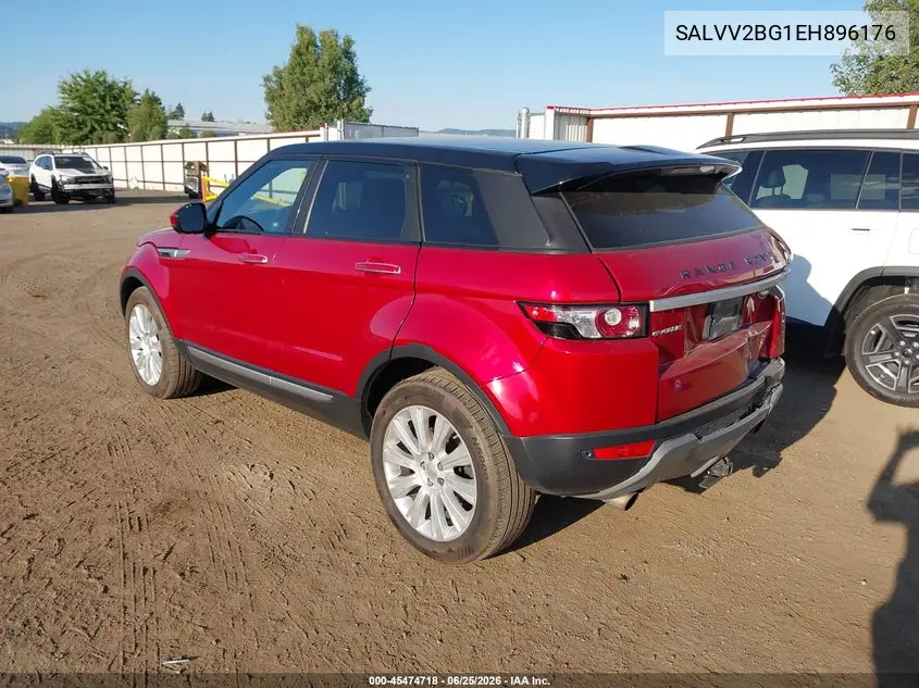 2014 Land Rover Range Rover Evoque Prestige VIN: SALVV2BG1EH896176 Lot: 45474718