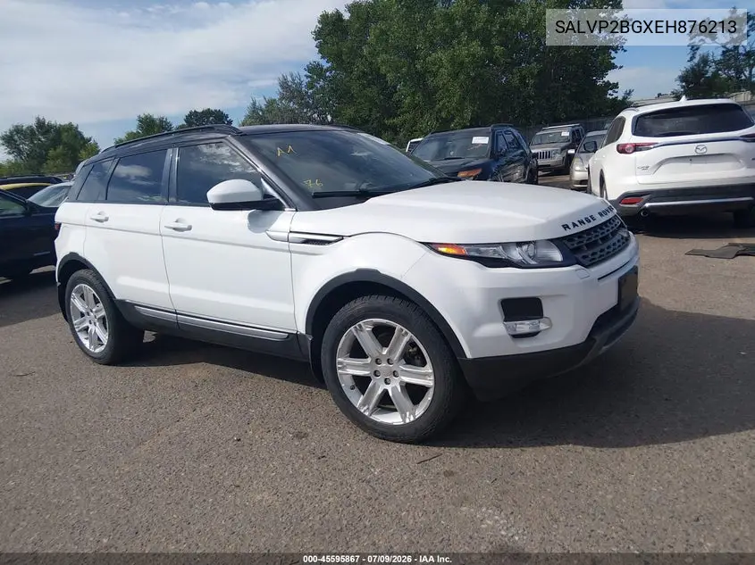 2014 Land Rover Range Rover Evoque Pure VIN: SALVP2BGXEH876213 Lot: 45595867