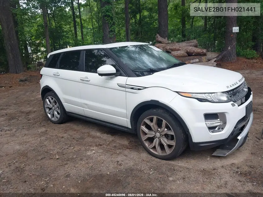 2015 Land Rover Range Rover Evoque Autobiography VIN: SALVE2BG1FH021441 Lot: 45240096