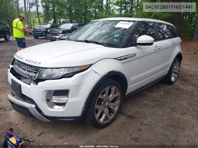 2015 Land Rover Range Rover Evoque Autobiography VIN: SALVE2BG1FH021441 Lot: 45240096