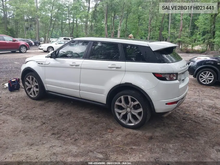 2015 Land Rover Range Rover Evoque Autobiography VIN: SALVE2BG1FH021441 Lot: 45240096