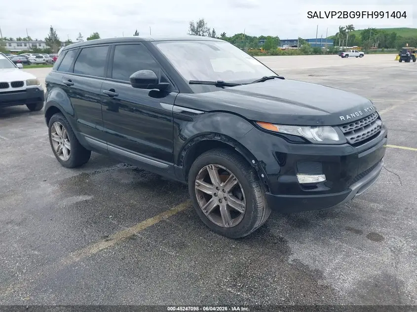 2015 Land Rover Range Rover Evoque Pure VIN: SALVP2BG9FH991404 Lot: 45247098