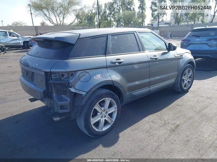 2015 Land Rover Range Rover Evoque Pure VIN: SALVP2BG2FH052448 Lot: 45261825
