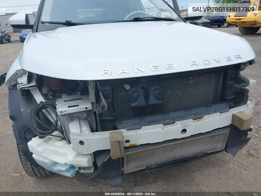2015 Land Rover Range Rover Evoque Pure VIN: SALVP2BG1FH037309 Lot: 45350034